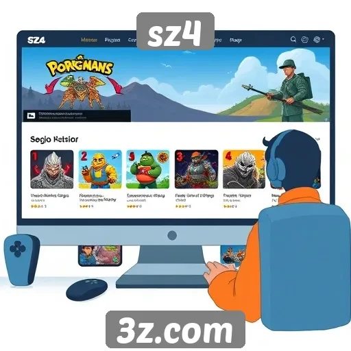 Análise da experiência do usuário no site de jogos sz4